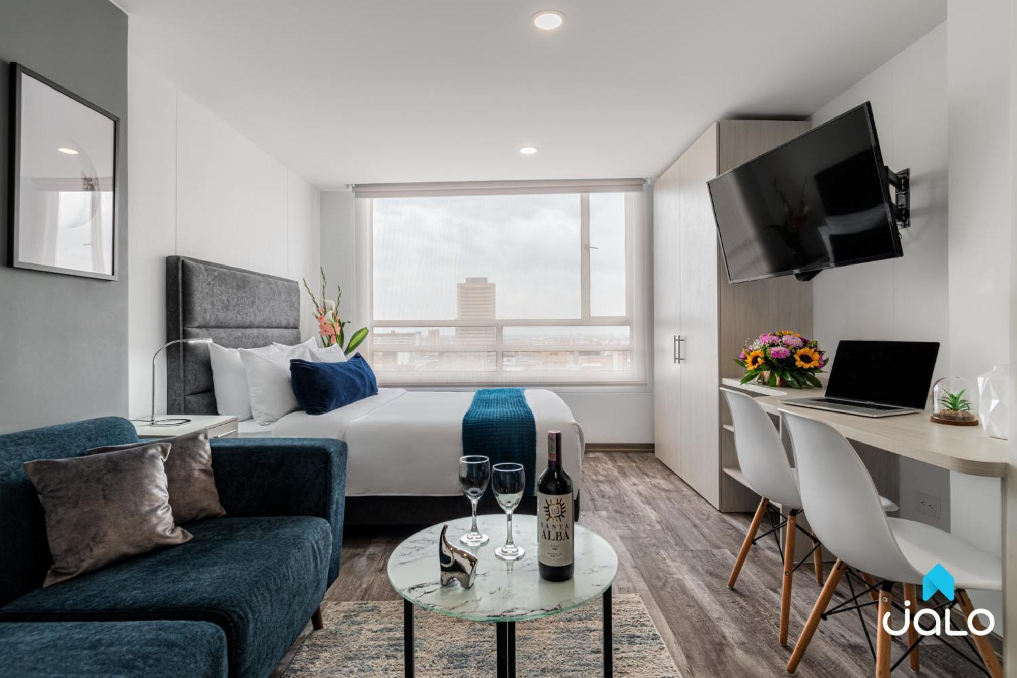 Torre Acqua Lofts - Downtown Bogota Apartment Bagian luar foto